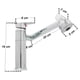 thumbnail image 4 of Monomando Para Lavabo Giratorio 360° Doble Funcion Alfa Crom, 4 of 5