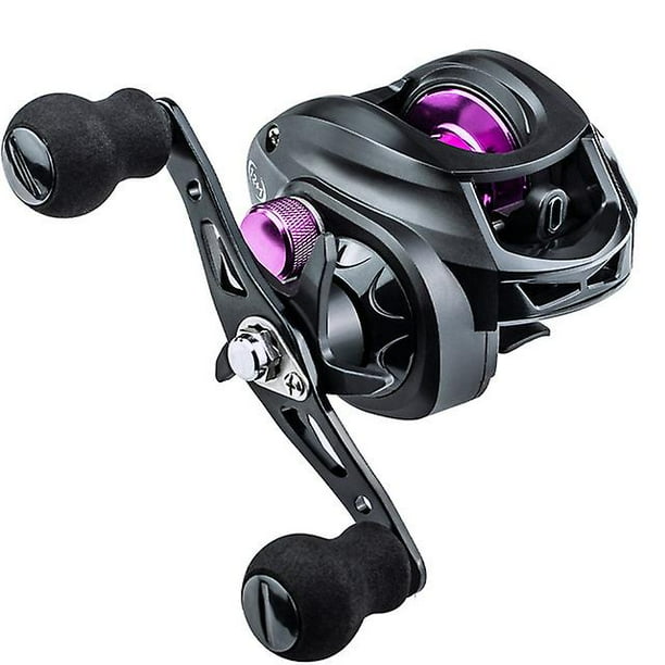 Carrete de baitcasting de alta velocidad para pesca de agua dulce y salada, evita que se enrede la línea y permite tiros largos - 6.3:1/7.2:1 Gear Ratio-AM2000-Right Hand Teléfono móvil Teléfono móvil Accesorios para teléfonos móviles