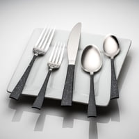 Cambridge Silversmiths Arden Speckled 20-Piece Flatware Set, Service For 4