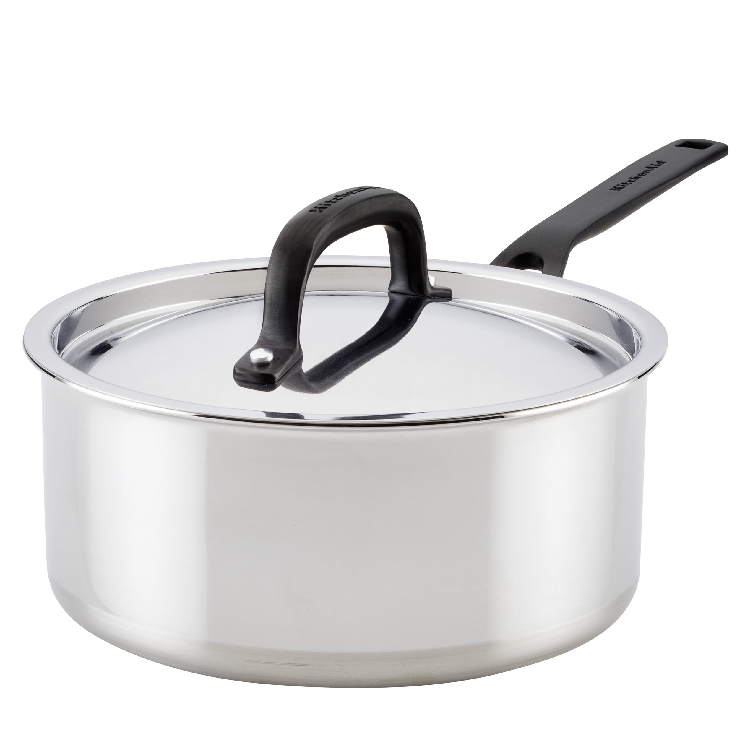 Dishwasher Details about   2 Quart Non-Stick Kitchen Dining Cookware Covered Sauce Pan Stockpot 