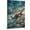 Frame-style, variant on Dramatic WWII Fighter Plane Canvas Wall Art, World War 2 Aerial Combat Dogfight Military Aviation Art Print, Battle Scene Home Decor for Living Room Bedroom Office Man Cave