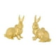 thumbnail image 2 of 2 pomos metálicos con forma de conejo para muebles, modernos y multifuncionales de latón para puertas de armarios. Oro, 2 of 9