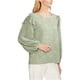 thumbnail image 1 of Blusa para Mujer Vince Camuto Flutter Pullover Verde Mediano, 1 of 2