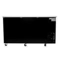 thumbnail image 4 of Heavy Duty Commercial Black Back Bar Cooler with 2 Glass Doors (27" depth 90" length), 4 of 6