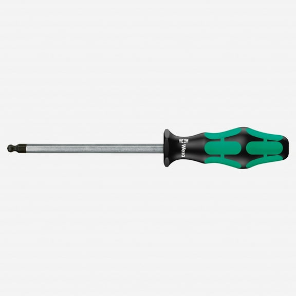 Wera 022910 3/16" x 100mm Kraftform Plus Ball End Hex Screwdriver
