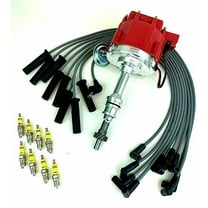 HEI Distributor Wires 8 Spark Plug BBF Ford 351C 351M 370 460 429 Thunder