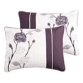 thumbnail image 6 of Mainstays 7-Piece Plum Roses Comforter Set, Full/Queen, 6 of 6