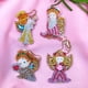 thumbnail image 5 of Cuadros Decorativos 4 piezas DIY taladro completo diamante pintura chica ángulo estilo forma especial llavero regalo Ndcxsfigh Nuevos Originales, 5 of 8