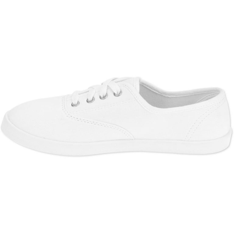 Women s Casual Canvas Lace Up Shoe Walmart