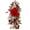 Red, variant on Herdignity Christmas Wreath Cordless Prelit Christmas Swag with Lights, Teardrop Swag Wreath Stair Swag Door Swag Garlands