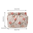 thumbnail image 2 of Fiudx Mini Bolsa de Almacenamiento, Organizador Portátil de Lápiz Labial, Práctico Almacenamiento de Llaves y Cosméticos, Lona Duradera, Fácil de Llevar, Perfecto para Bolso o Bolsillo, Regalo de Nav, 2 of 2