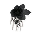 thumbnail image 2 of Halloween Hair Clips Gothic Rose Skeleton Hand Barrettes For Women Girls Party Hair Accessories Hairpins Hair Decorations, 2 of 6