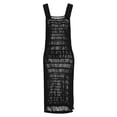 thumbnail image 4 of Womens Swim Cover Up Beach Cover Ups for Women Elegant Side Slit Long Beach Cover Up Dress Breezy Crochet Knit Tunic for Summer Swimwear Outerwear, 4 of 4