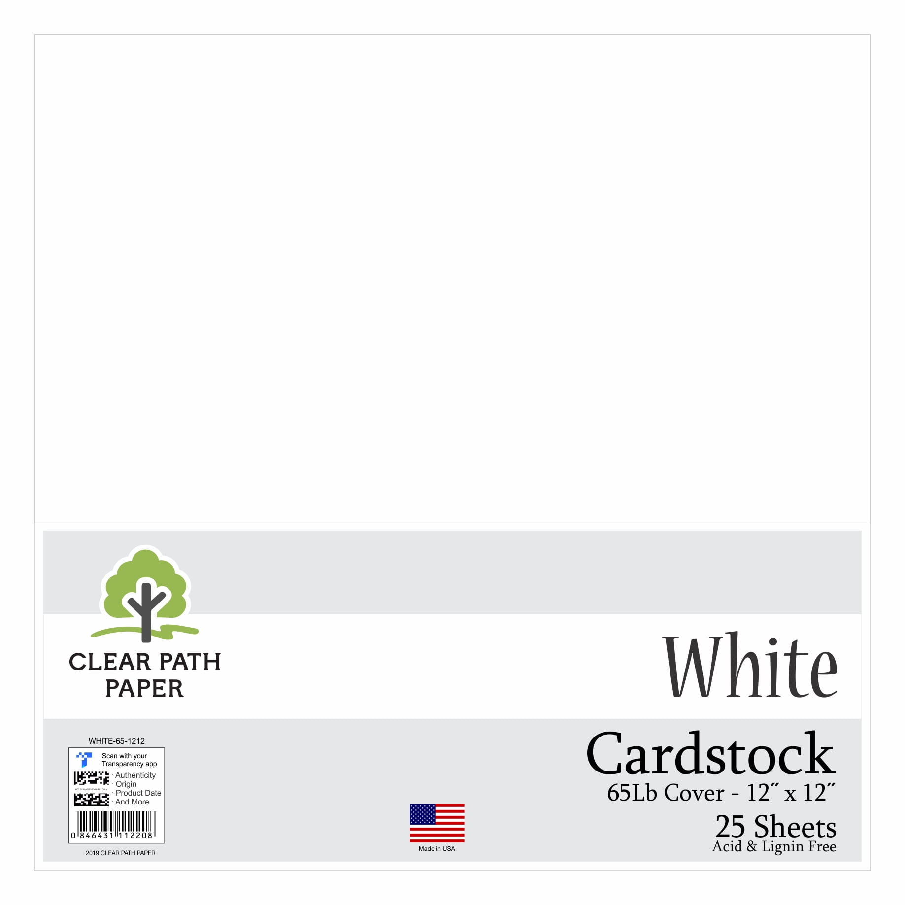 8.5 x 11 inch Formerly Red Hot 65Lb Cover 100 Sheets Clear Path Paper Apple Red Cardstock