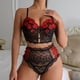 thumbnail image 2 of Lencería sexy para mujer Bordado de encaje Ahueca hacia fuera Tentación Babydoll Ropa interior Bragas Calzoncillos Ropa de dormir Traje Fridja nalpqowj38928, 2 of 9