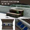 thumbnail image 4 of Kojem SPA Step for Hot Tub Outdoor Indoor SPA Slip-Resistant w/ Storage, 4 of 13