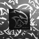 thumbnail image 2 of Pegatina Dodge 10 cm SRT Hellcat Cromo negro, 2 of 2