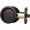 Flat Black, variant on Dynasty Hardware Pocket Door Latch, Round Sliding Handle for Bathroom or Bedroom, Locking Passage Pull, Easy Install Pocket Door Hardware, Aged Oil Rubbed Bronze Finish, 2-3/8" Backset, Universal Fit