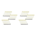 thumbnail image 4 of Paquete de 24 alfileres de solapa Toystoory con broches de seguridad de acero inoxidable color Oro Tapón de perlas, 4 of 6
