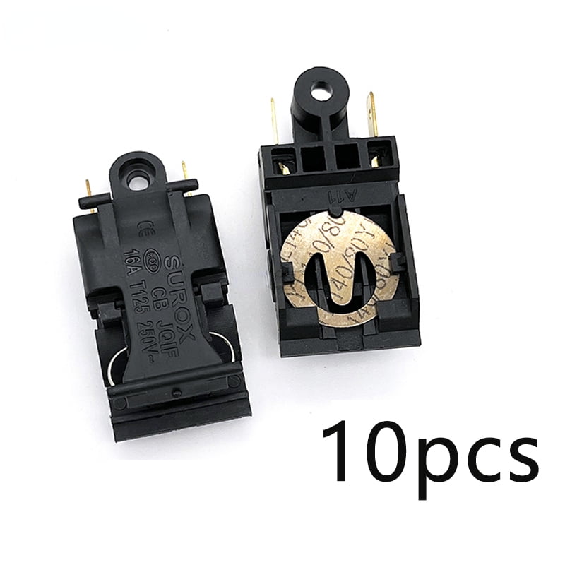 Epcany 10PCS 16A Electric Kettle Switch Thermostat Steam Switch