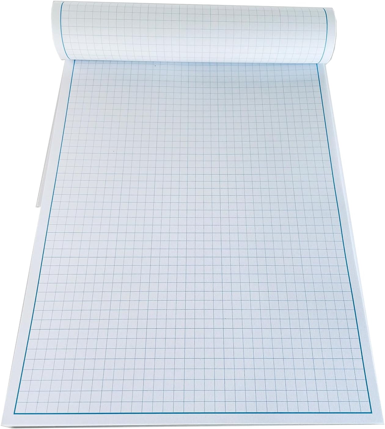 Reskid Blueprint and Graph Paper Pad - 50 Sheets Per Pad - 70lb Text - For Drawing, Designing, and More - Perfect Tool for Young Artists, Budding Designers, and Classroom Use (5, 9x12)