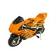 thumbnail image 3 of Motocicleta Infantil Shahoma  PB04 Pocket Bike Deportiva 49cc Anaranjada, 3 of 4