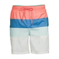 thumbnail image 2 of No Boundaries Men's & Big Men's 7" Printed Swim Trunks, 2 of 5