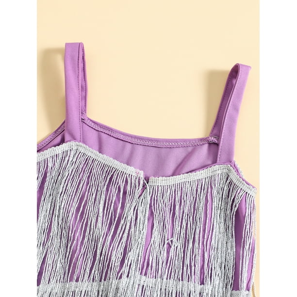 Kids tassel dress cheap