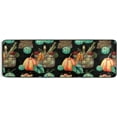 thumbnail image 6 of SKYSONIC 2X6 Feet Colors Pumpkins Vegetables Runner Rug with Rubber Backing, Harvest Autumn Non Slip Entryway Rug Runner Washable Soft Area Rug Carpet for Hallway Bedroom Kitchen Decor, 6 of 6
