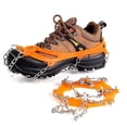 thumbnail image 4 of 2 pares de tacos de hielo Sincero para botas y zapatos de senderismo antideslizantes 19 picos, 4 of 5