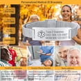 Medical Alert Bracelets For Men &amp; Women Kids With Free Engraving ...