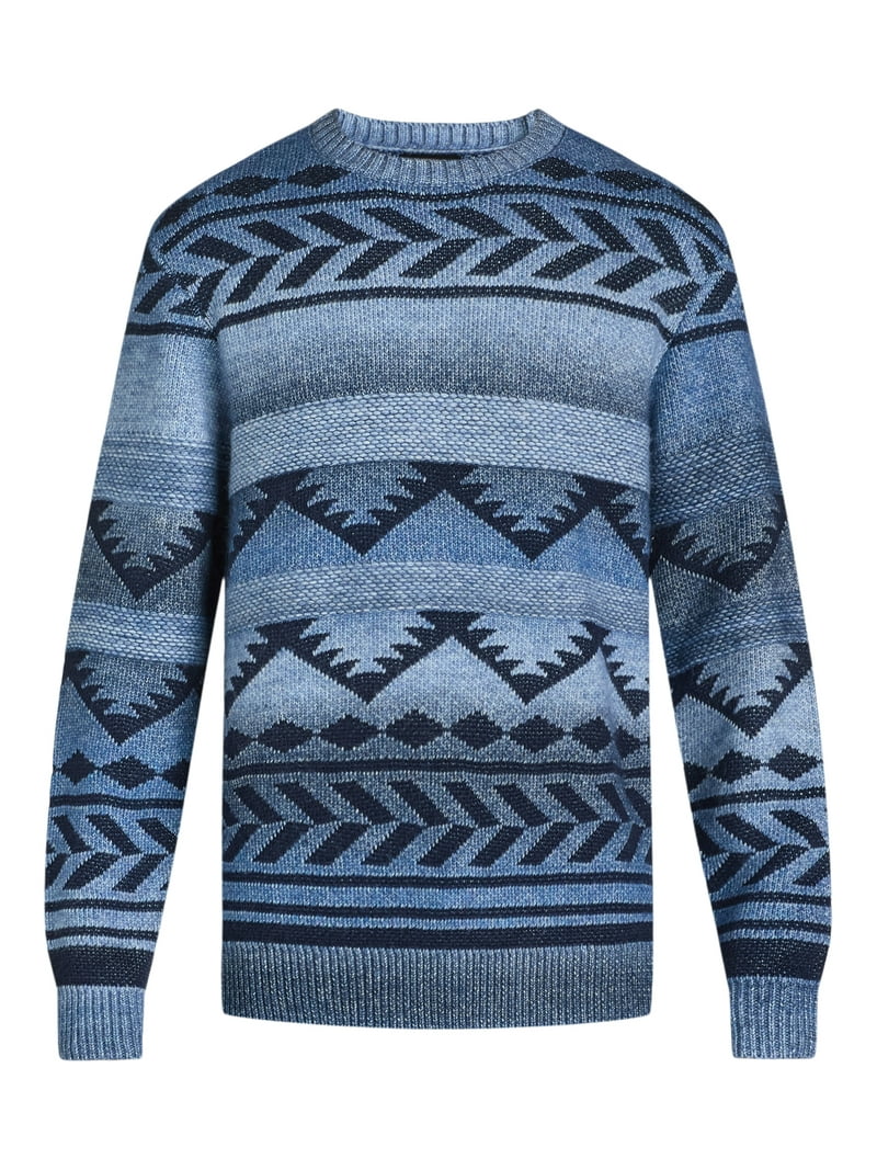 Tribekka 44 Men's Western Crewneck Sweater, Sizes XS-3XL