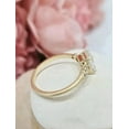thumbnail image 4 of 2.00Ct Radiant Cut Simulated Diamond Solitaire Women's Engagement Ring 14k Yellow Gold Plated 925 Sterling Silver For Her, 4 of 4