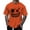 Orange, variant on Men's Oversized Summer T-Shirt with 3D Print Design for Streetwear and Casual Everyday Comfort