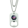 thumbnail image 1 of I'd Hit That Pinata Funny Military Dog Tag Bottle Opener Pendant, 1 of 3