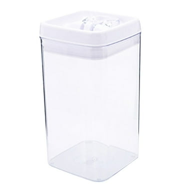 Pompotops Airtight Food Storage Containers with Lids Cereal Plastic Kitchen Pantry Storage Container Rice, Pasta, Flour and Sugar Containers (1.2L)