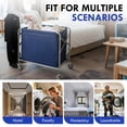 thumbnail image 6 of golytefs Industrial Laundry Cart with Wheel Folding X Cart for Home Hotel (Blue), 6 of 9