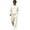 Beige, variant on Mens Fleece Lined Tracksuit Set Hoodie and Wide Leg Pants Two Piece Casual Loose Fit Pullover Sweat Suit Black M