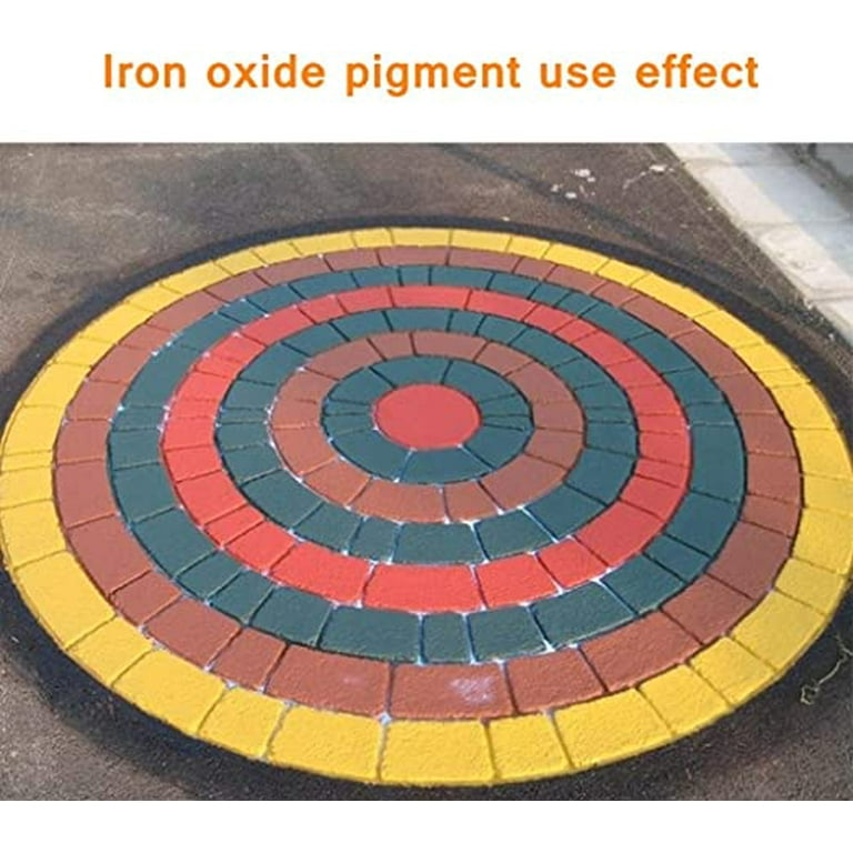 GOODTAKE Concrete Pigment, Orange Iron Oxide Pigment Powder