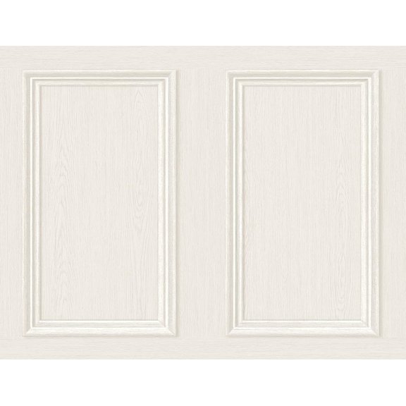 NextWall Stacy Garcia Home Faux Wood Panel Peel and Stick Wallpaper (Dove)
