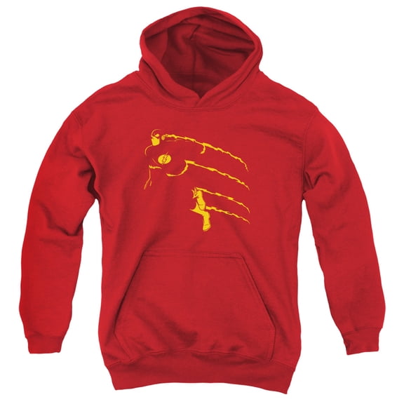 Dc Flash - Flash Min - Youth Hooded Sweatshirt - Large