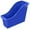 Blue, variant on Storex Interlocking Small Book Bin, Plastic Desktop Storage for Letter Paper, Blue, 6-Pack