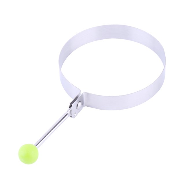 Fried Egg Shaper, Stainless Steel Egg Rings/Pancake Shaper Non-Stick With Handle Fried Egg Rings, Round For Cooking Kitchen ANGGREK Fried Egg Mould
