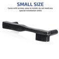thumbnail image 3 of WHAMVOX Cabinet Hardware Well Toothbrush Cabinet Handle 8X2.5X1.5CM Black, 3 of 8