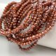 thumbnail image 1 of 2 3 4 6 8mm Rondelle Flat Faceted Crystal Beads for Jewelry Making Solid Color Loose Spacer Glass Beads Bracelet Necklace DIY, 1 of 5