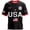 01-Black, variant on 250 Anniversary USA Shirt for Men 1776-2026 America Flag Tees 4th of July Patriotic Plus Size T Shirts Independence Day Graphic Tops 02-Red M