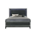 thumbnail image 4 of Haiden Queen Bed in LED & Weathered Black Finish, 4 of 5