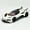 WHITE, variant on 1: 32 suitable for APOLLO EVO alloy car model high simulation die-casting toys with sound and light pull back children's gifts