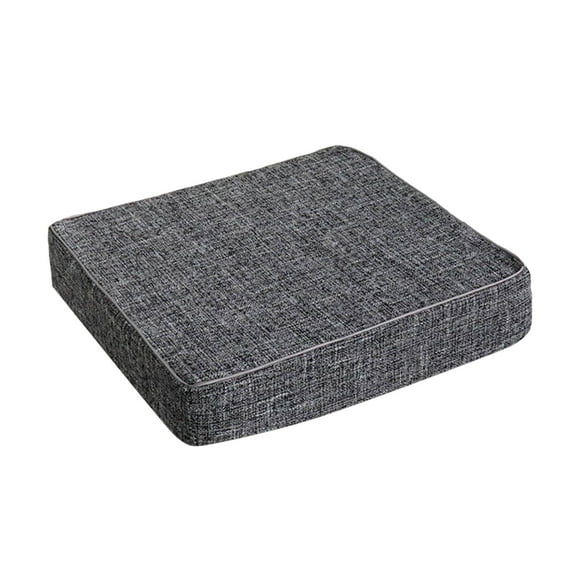 16inch Thickened Chair & Sofa Cushion - Refurbished, for Adults & Kids, Thick Foam, Washable Tufted Cover, Indoor Use
