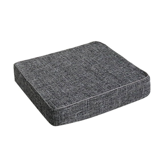 Thickened Square Chair Cushion, 40cm Non- Seat Pad with Washable Cover, Comfortable Foam Cushion for Dining, Office, Sofa, or Meditation, Indoor & Outdoor Use